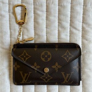 Louis Vuitton card holder recto verso wallet Monogram canvas